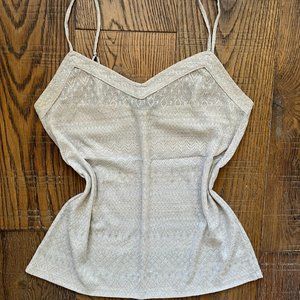 American Eagle Shimmer Cami Tank size Large